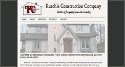 Desktop Screenshot of kuechleconstruction.com